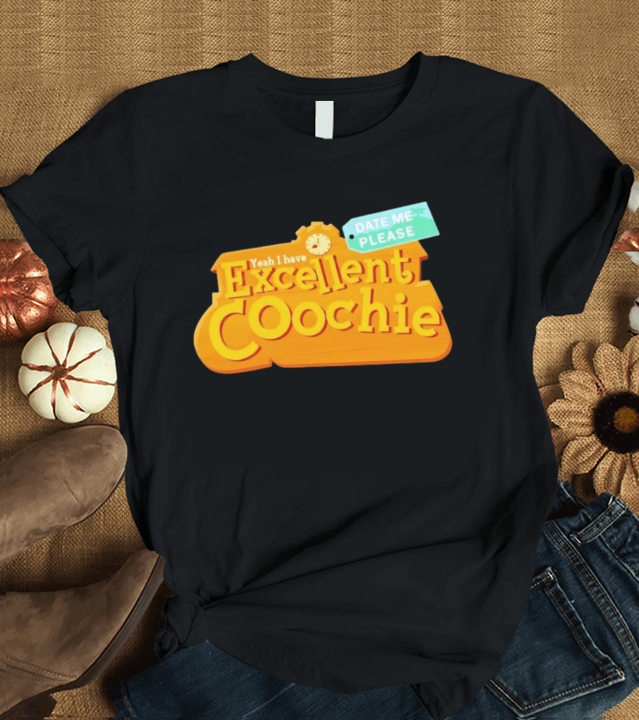 Yeah I Have Excellent Coochie Date Me Please Text With T-Shirt