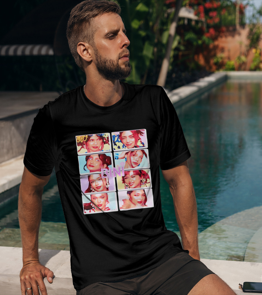 BINI Grid Style P Pop Group Philippines T-Shirt