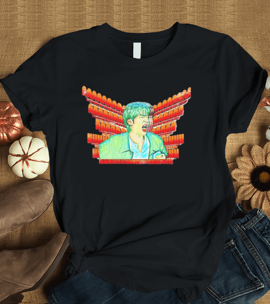 AAAHHH Come On Wing Hot Ones Jin BTS 2.0 Arirang T-Shirt