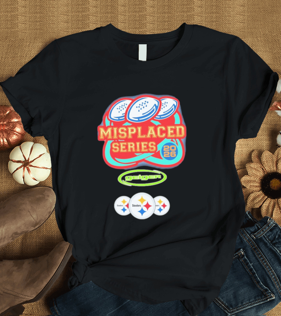 Steelers Misplaced Series 2026 Geiger T-Shirt