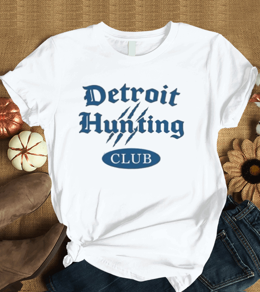 Detroit Hunting Club Scratch Marks T-Shirt