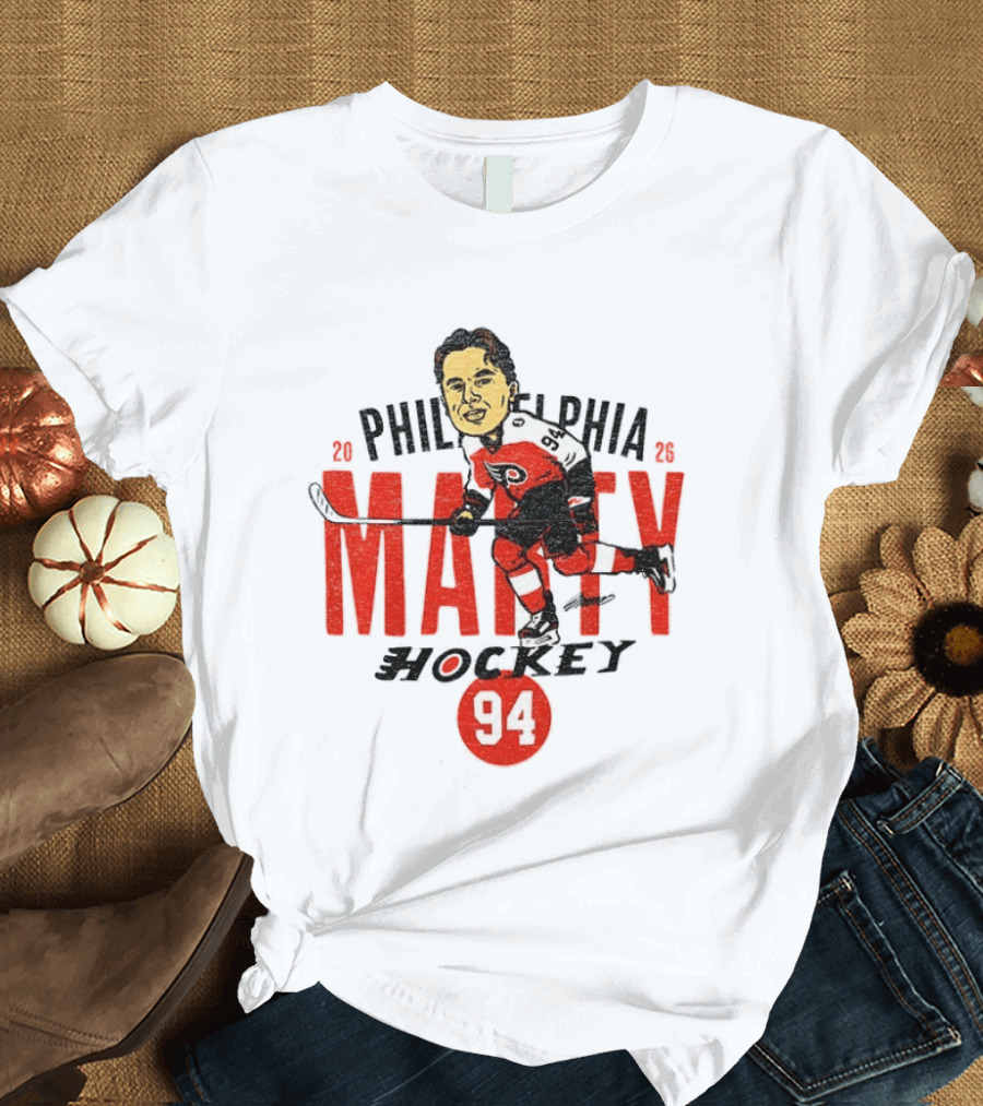 Philadelphia Hockey Porter Martone 94 NHL T-Shirt