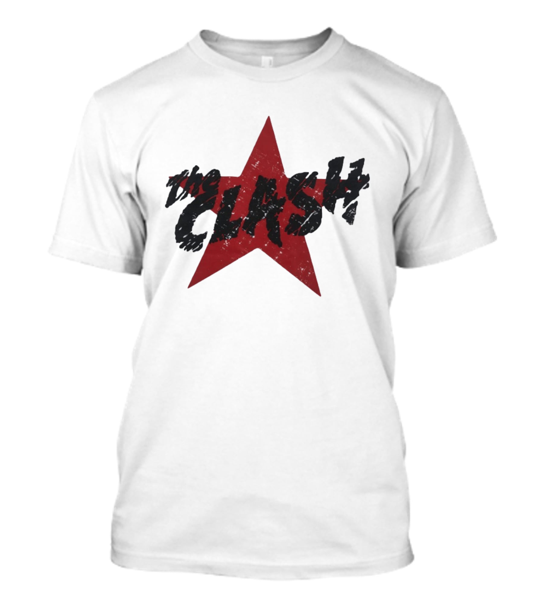 The Clash Red Star Vintage Punk T-Shirt