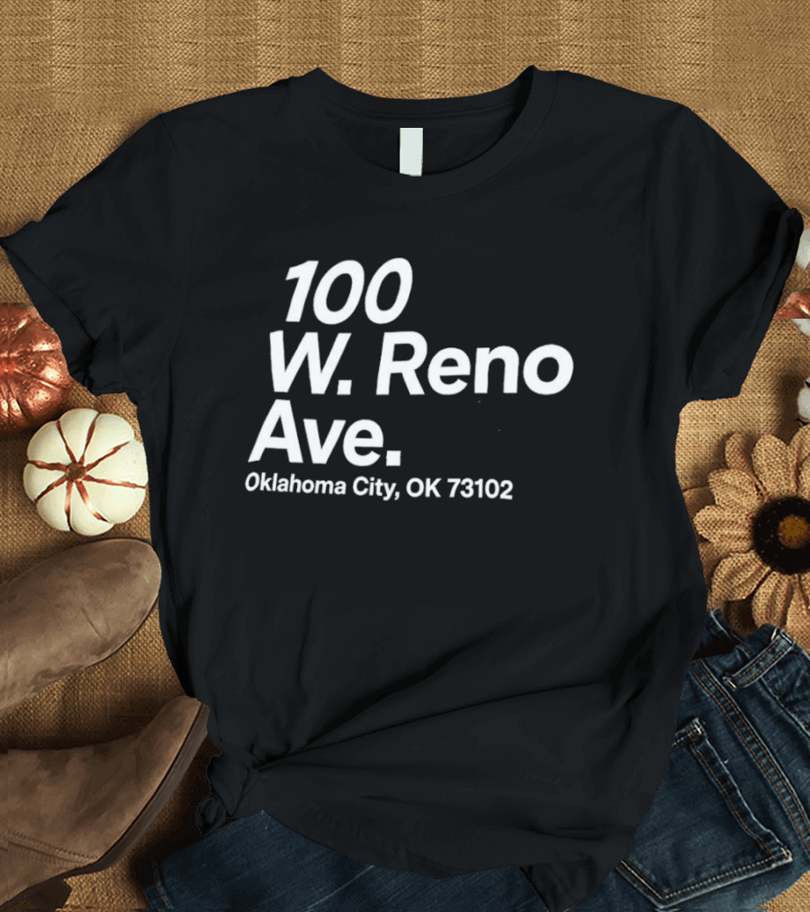 Oklahoma City Thunder Loud City 100 W Reno Ave Oklahoma City OK 73102 T-Shirt