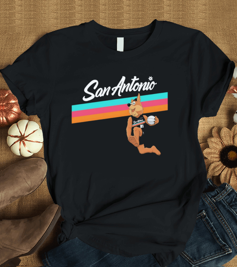 San Antonio Spurs Coyote NBA Basketball 2026 T-Shirt