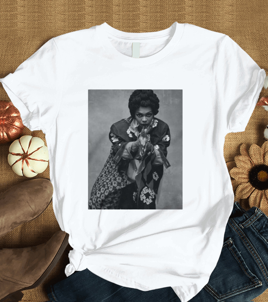 Denim Tears Ms. Lauryn Hill Iconic Style Photo T-Shirt