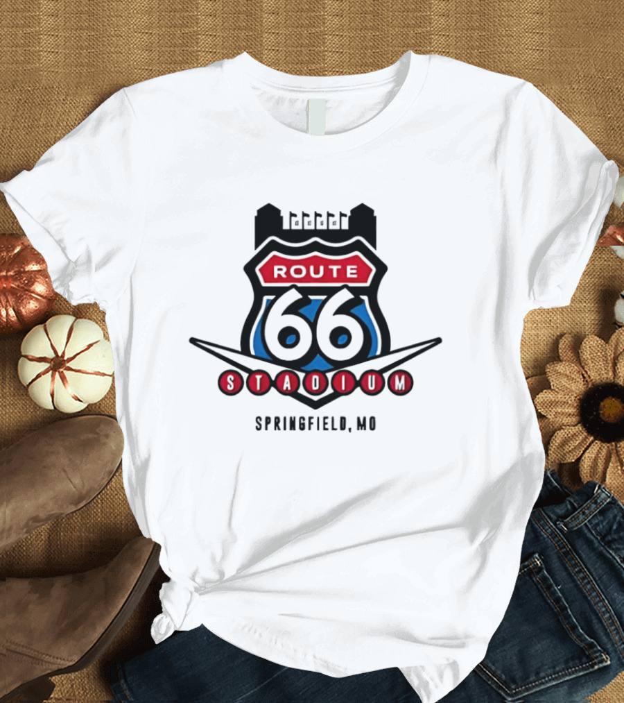 Route 66 Stadium Springfield MO T-Shirt