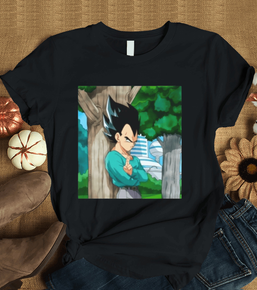 Dragon Ball Z Vegeta Farewell Scene Anime T-Shirt