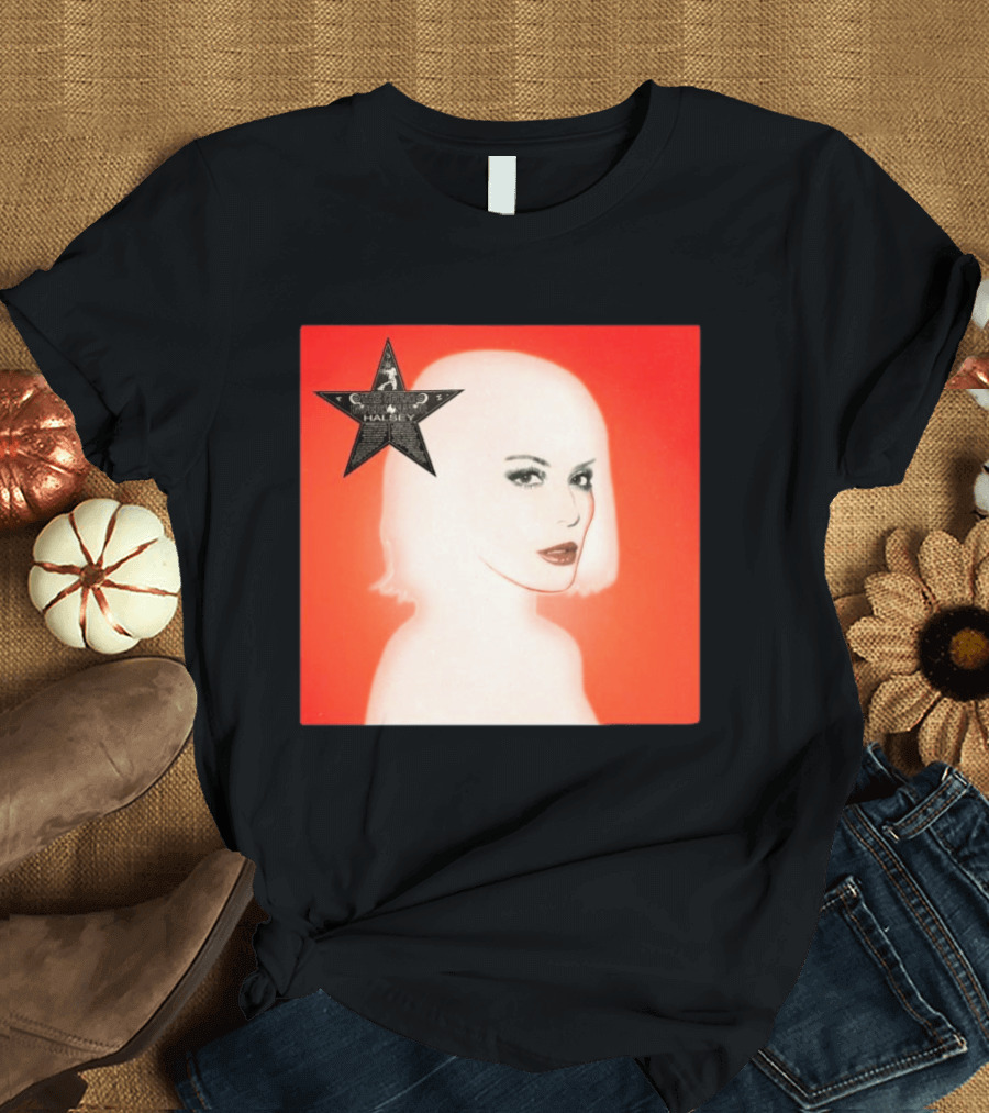 Halsey The Great Impersonator Deluxe Edition Album Cover Star T-Shirt