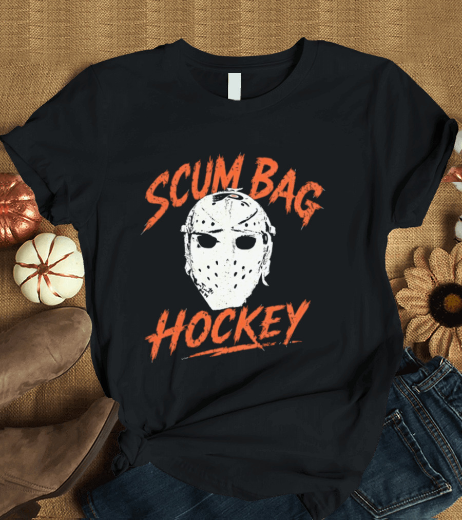 Scum Bag Hockey Jason Voorhees Mask Horror T-Shirt