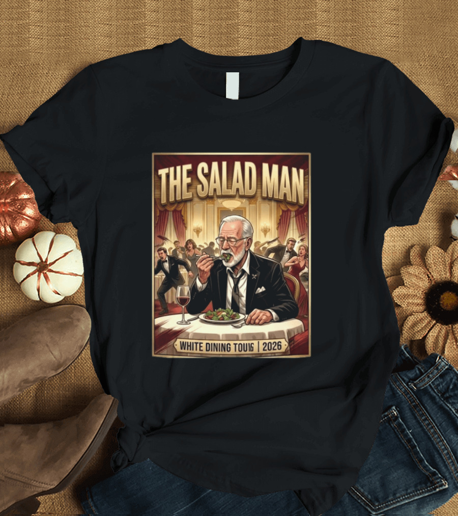 The Salad Man White Dining Tour 2026 T-Shirt