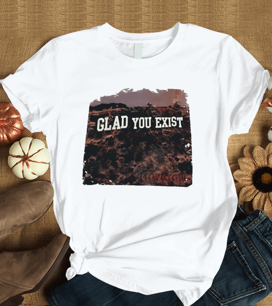 Brandy Melville Glad You Exist Pajama Party Collection T-Shirt