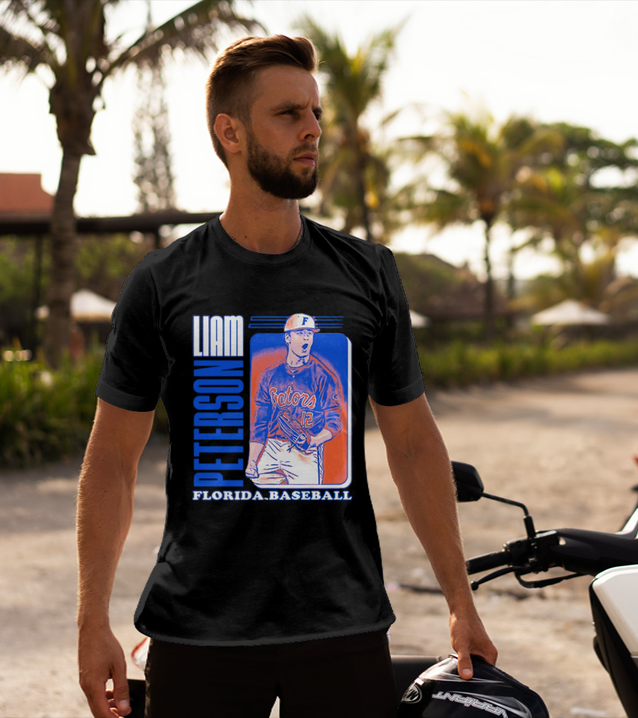 Liam Peterson Florida Gators Baseball Player T-Shirt