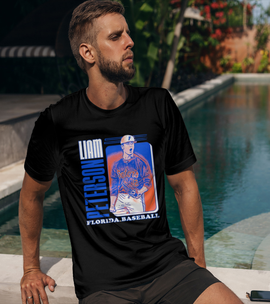 Liam Peterson Florida Gators Baseball Player T-Shirt