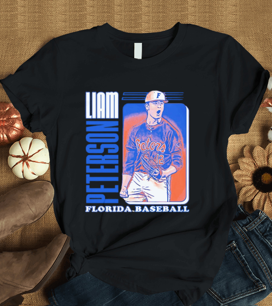 Liam Peterson Florida Gators Baseball Player T-Shirt