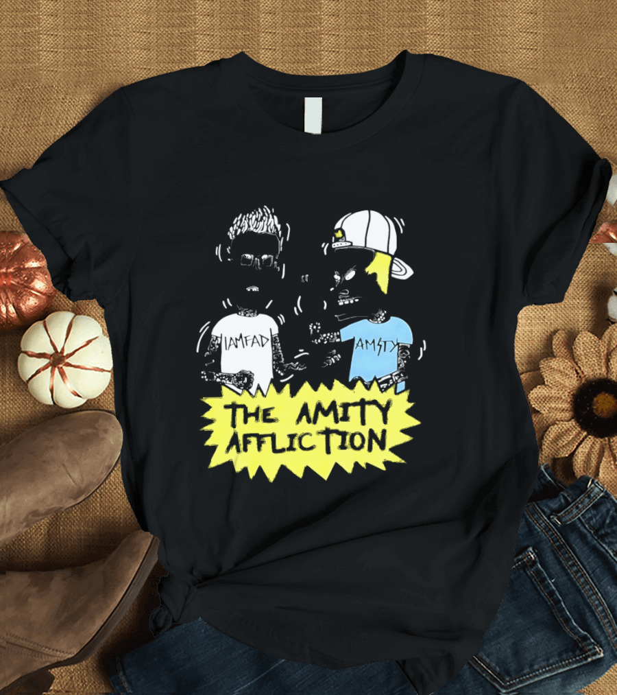 The Amity Affliction Beavis Butt Head T-Shirt