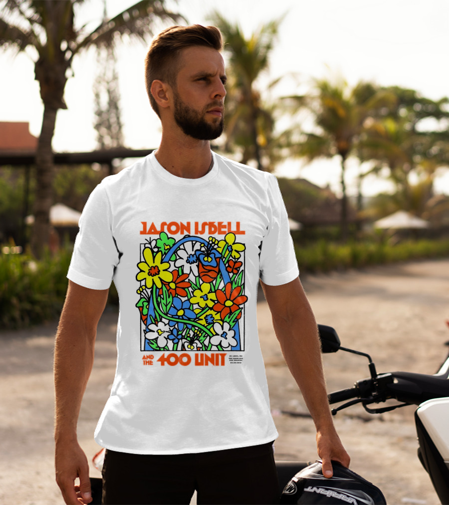 Jason Isbell The 400 Unit St. Louis Fabulous Fox Theatre April 29 2026 Flower Arch T-Shirt