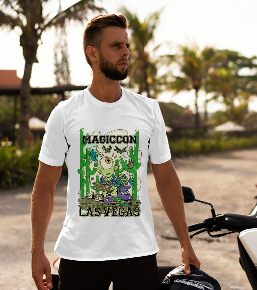 Magiccon Las Vegas One Eyed Alien Cactus Adventure T-Shirt