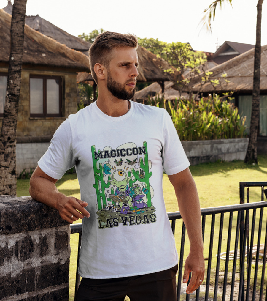 Magiccon Las Vegas One Eyed Alien Cactus Adventure T-Shirt
