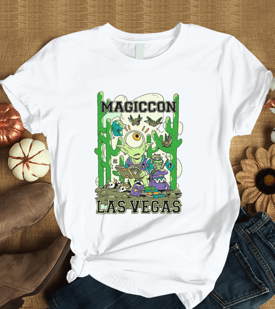 Magiccon Las Vegas One Eyed Alien Cactus Adventure T-Shirt