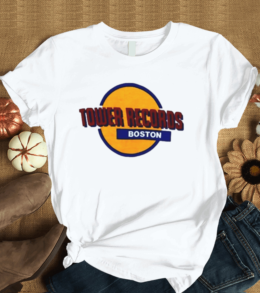 Tower Records Boston Vintage Circle T-Shirt
