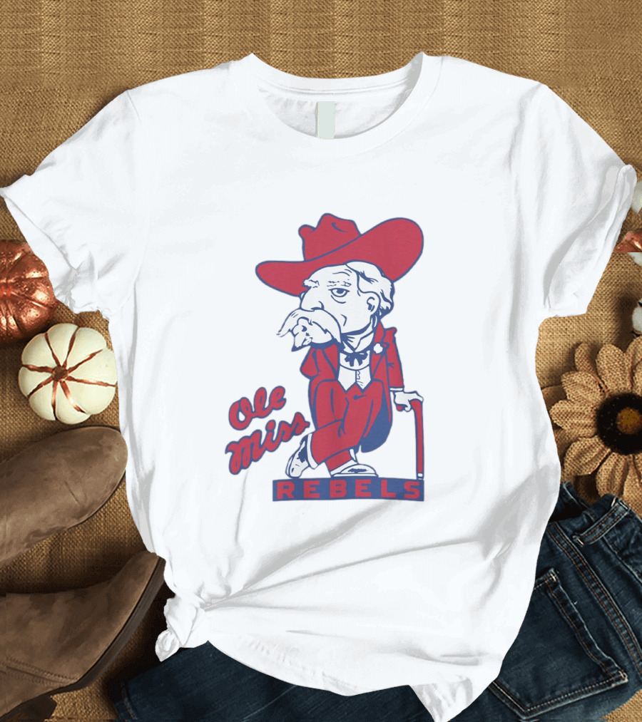 Ole Miss Rebels Colonel Reb T-Shirt