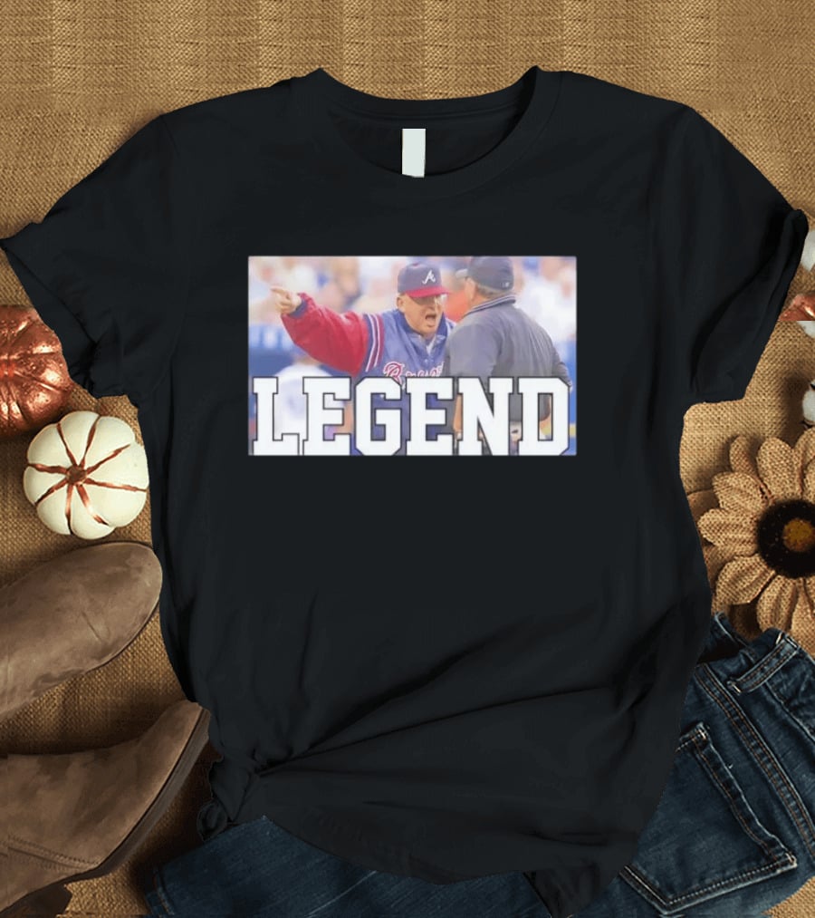 Legend Bobby Cox Umpire Dispute Atlanta Braves T-Shirt