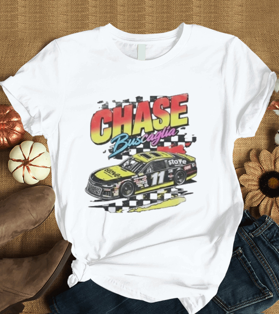 Chase Buscaglia Race Car Driver 11 Stove Philly Racing T-Shirt