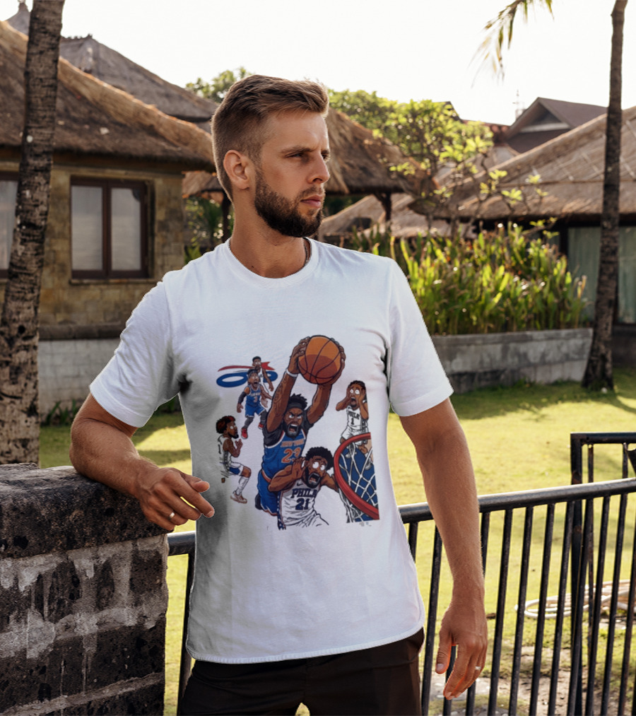 Josh Hart Monster Dunk New York Knicks Basketball Player Epic Slam T-Shirt