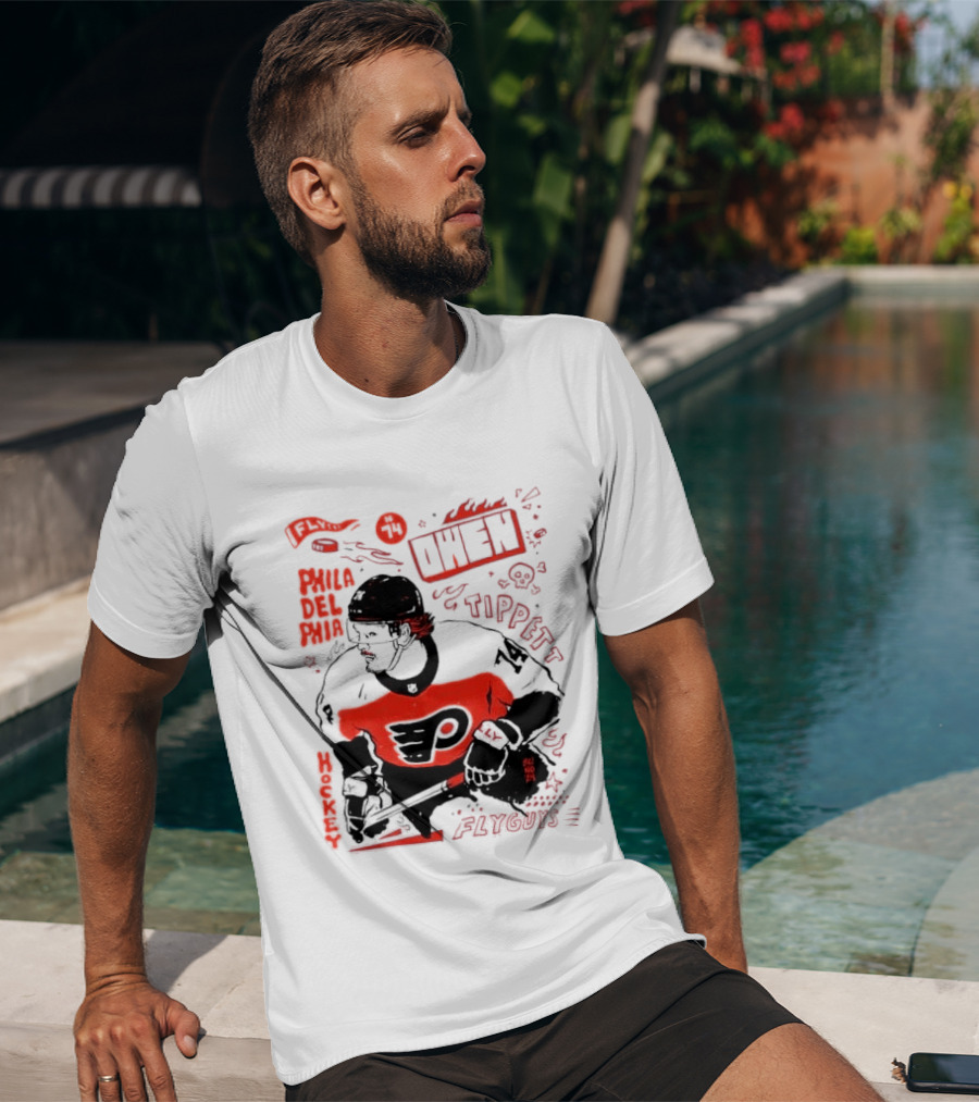 Flyguys Owen Tippett Philadelphia Flyers T-Shirt