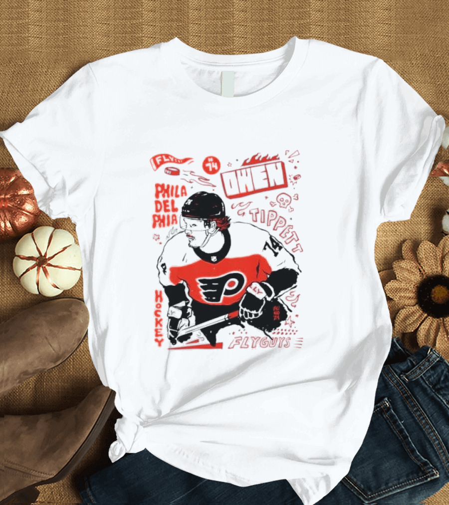 Flyguys Owen Tippett Philadelphia Flyers T-Shirt