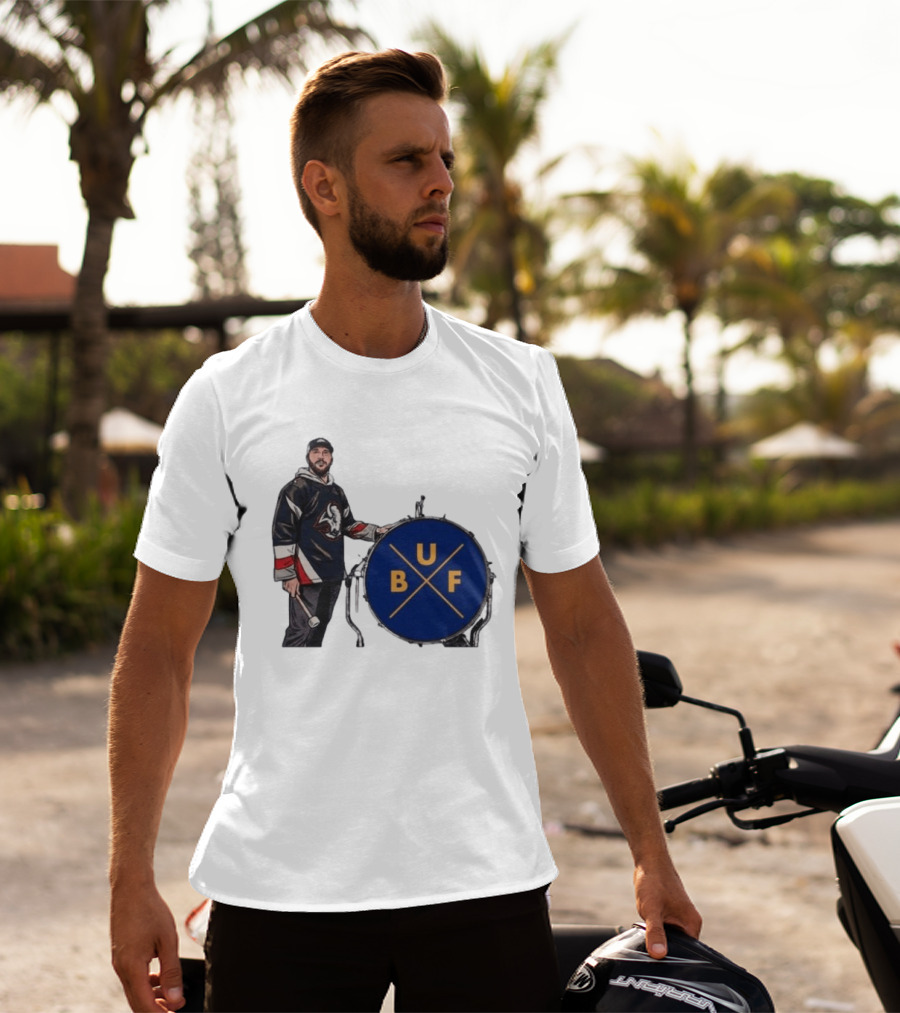 Buffalo Sabres Hockey Josh BUF Drum Team Spirit T-Shirt
