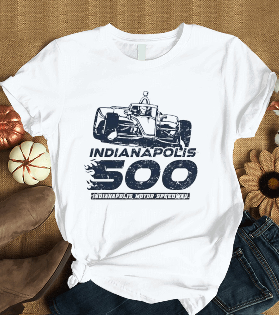 Indianapolis 500 Indianapolis Motor Speedway Racing Car T-Shirt