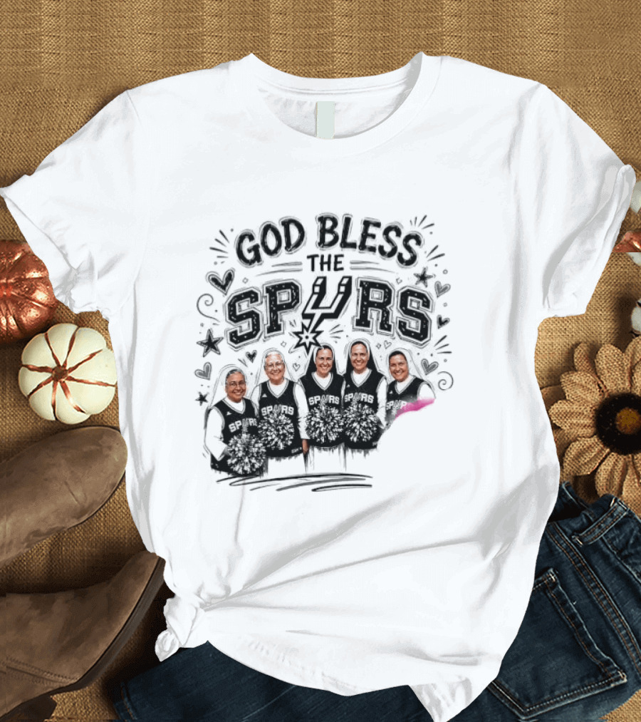 God Bless The Salesian Sisters Spurs Supporters T-Shirt