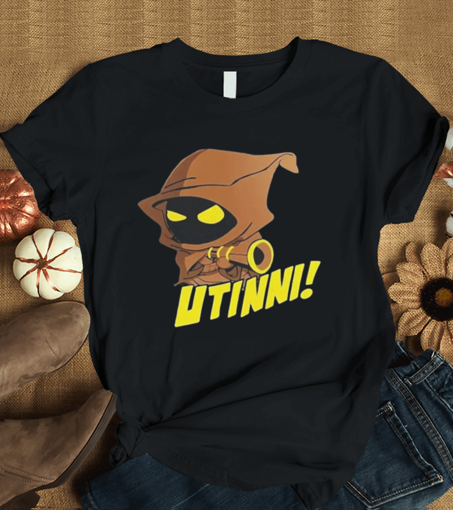 Utinni Jawa With Hood And Blaster T-Shirt