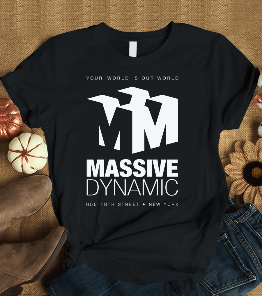 Massive Dynamic Your World Is Our World New York 655 18th Street T-Shirt