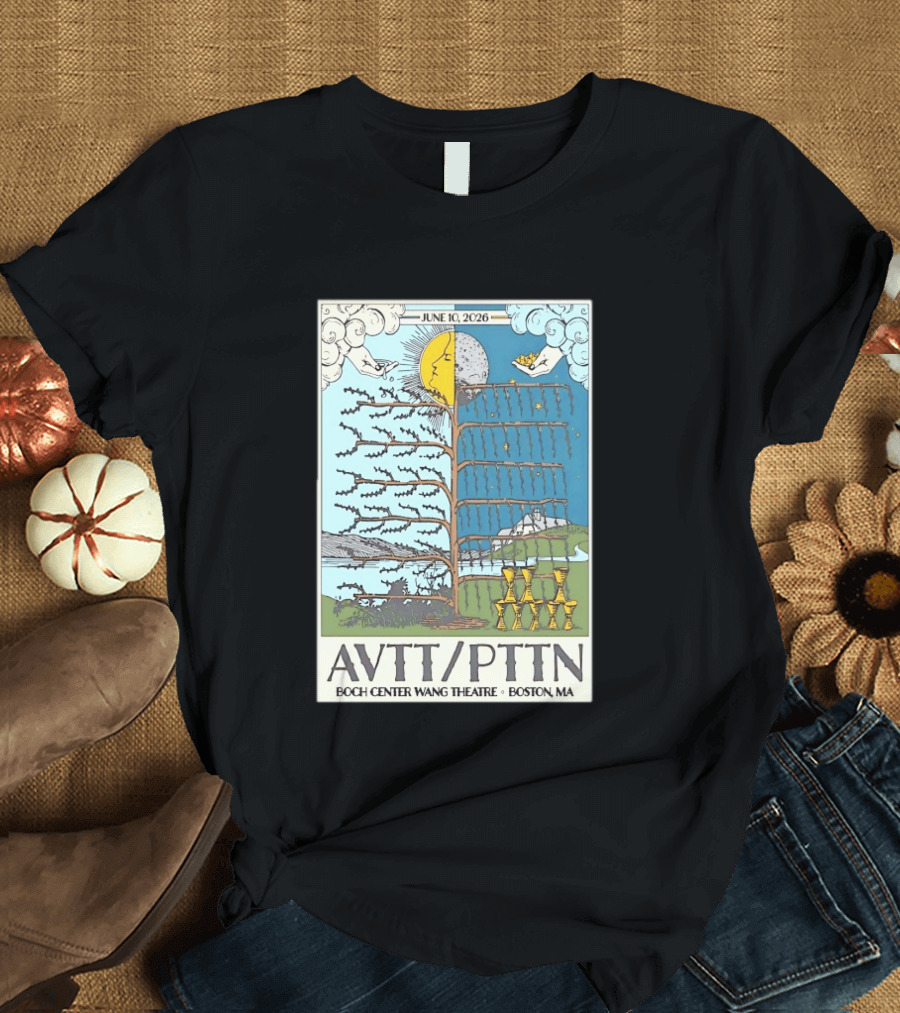 June 10 2026 AVTT PTTN Boch Center Wang Theatre Boston MA Concert T-Shirt