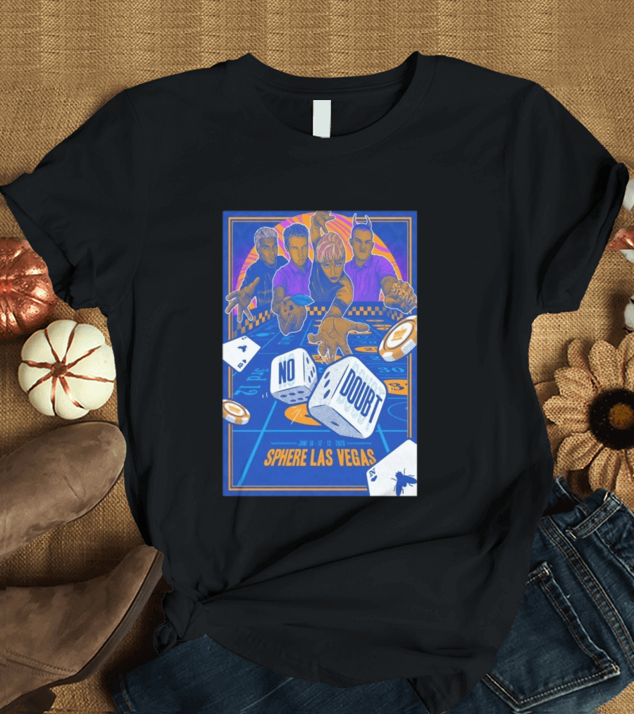 No Doubt June 10 12 13 2026 Sphere Las Vegas Casino T-Shirt