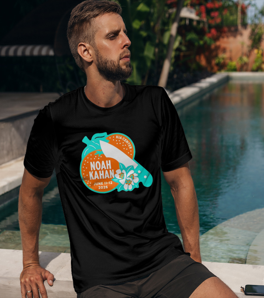 Noah Kahan June 11 12 2026 Kia Center Event Orlando FL T-Shirt