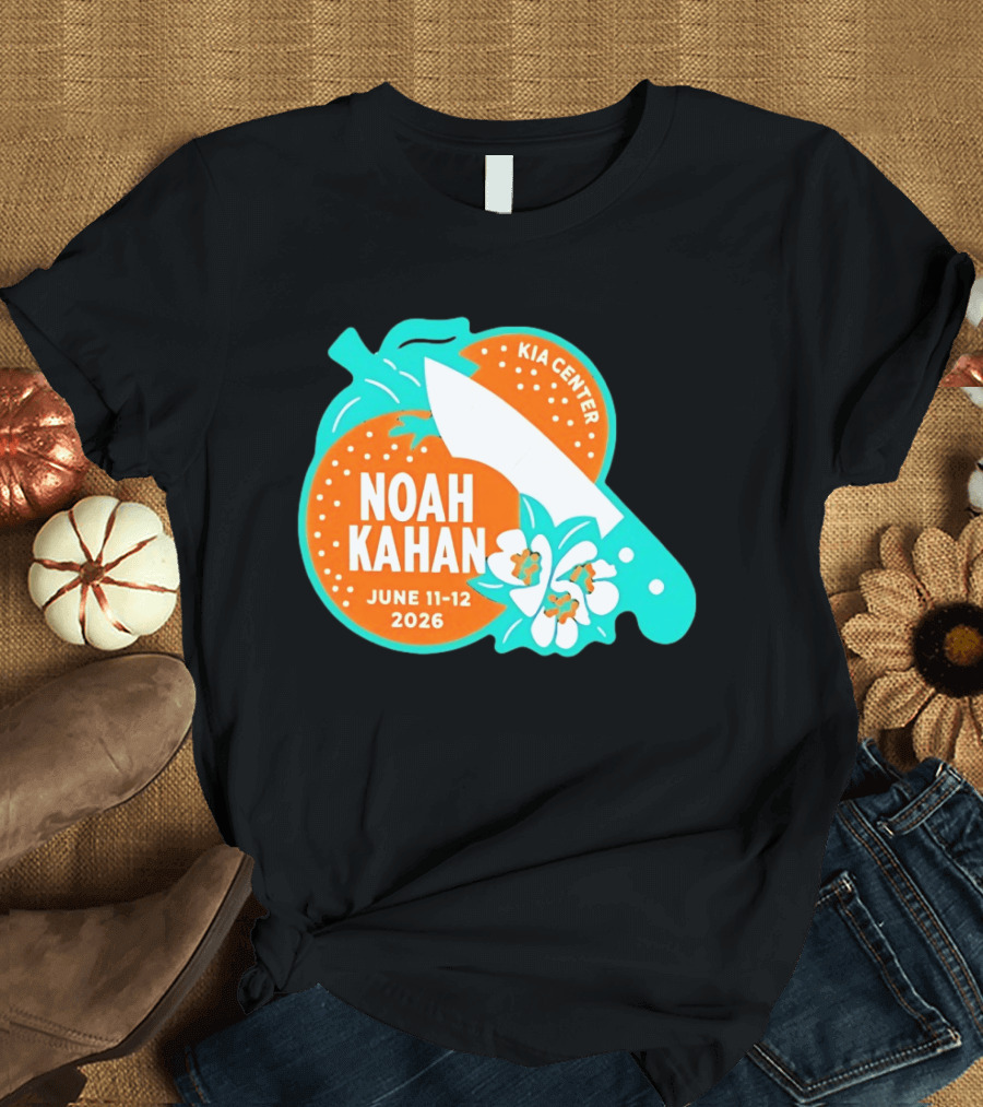 Noah Kahan June 11 12 2026 Kia Center Event Orlando FL T-Shirt