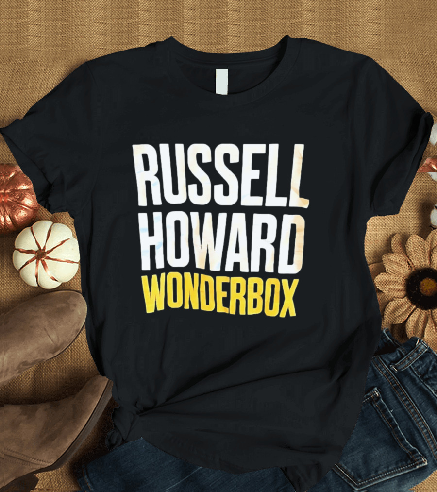 Russell Howard Wonderbox Comedy Tour Stand Up T-Shirt