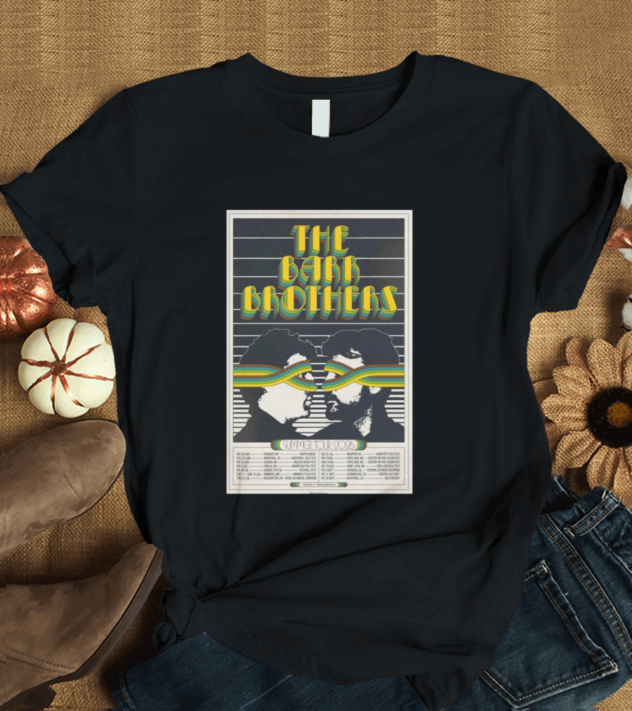 The Barr Brothers Summer Tour 2026 Swanzey NH Concert June 20 T-Shirt