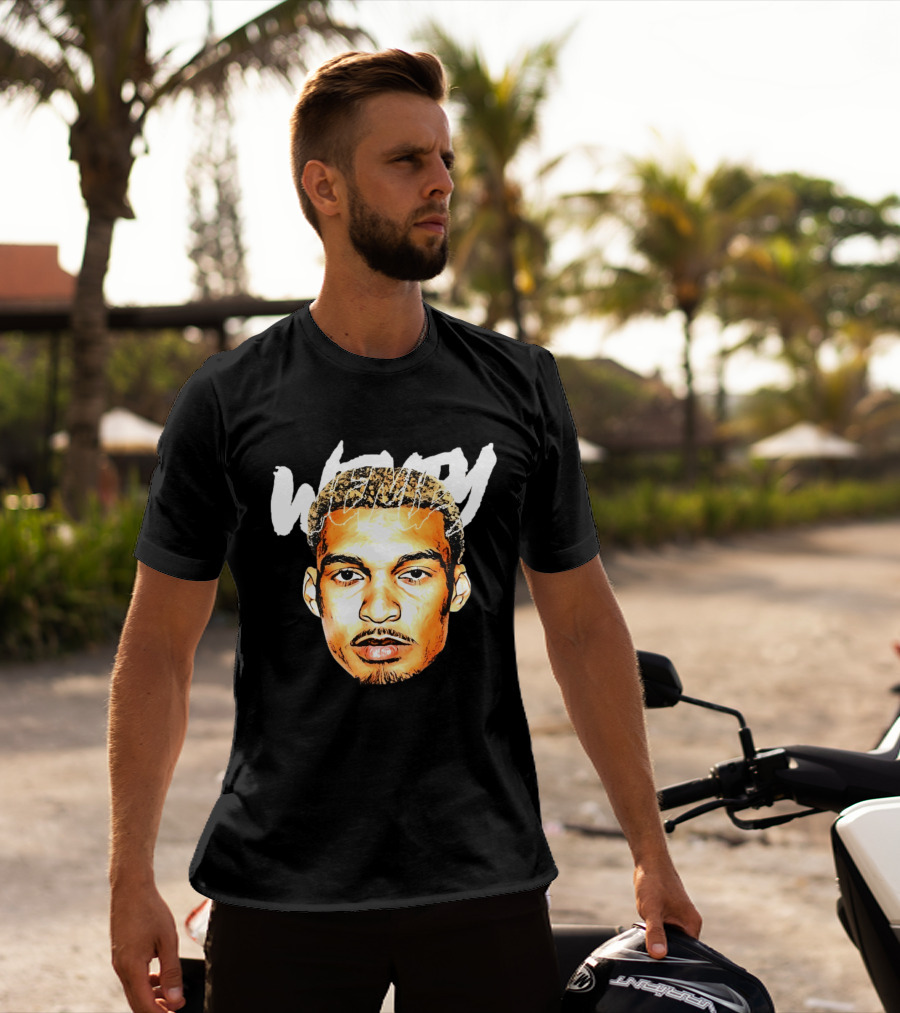 Victor Wenby Bold Basketball Star Big Head T-Shirt