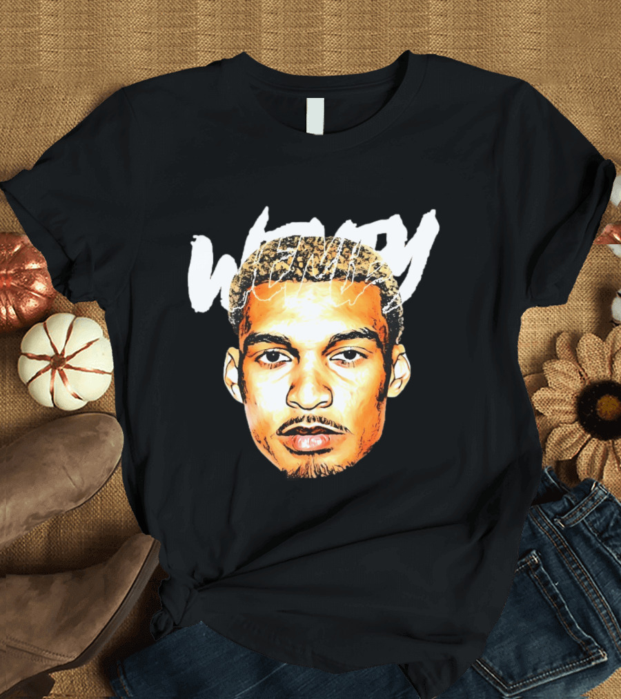 Victor Wenby Bold Basketball Star Big Head T-Shirt