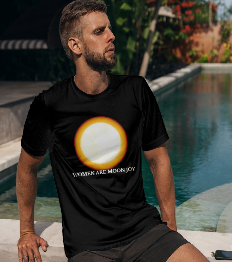 Women Are Moon Joy Full Moon Glow T-Shirt