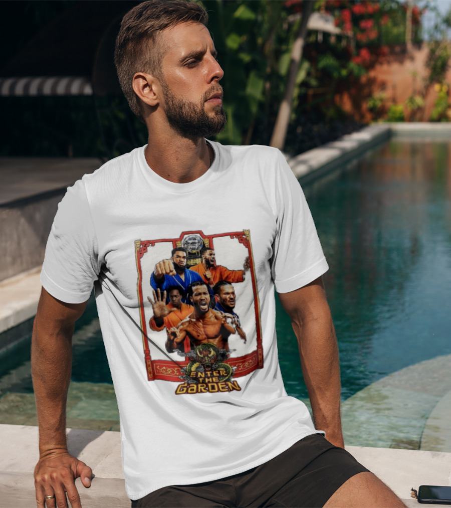Enter The Garden Knicks Jalen Brunson Josh Hart OG Anunoby Basketball T-Shirt