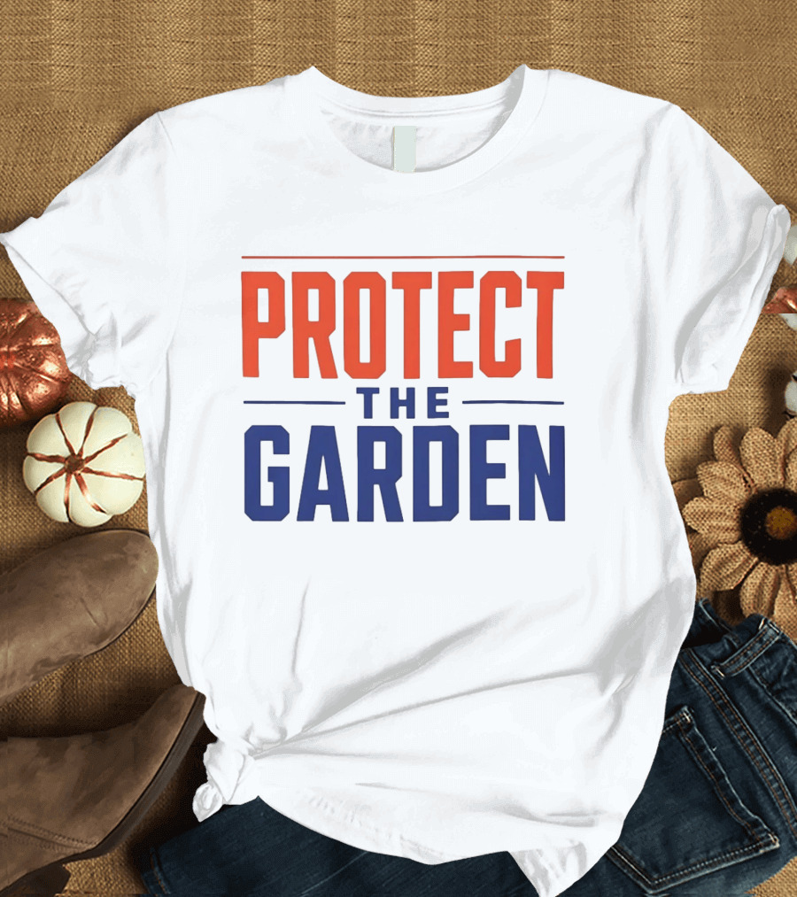 New York Knicks Protect The Garden Madison Square Basketball Team T-Shirt