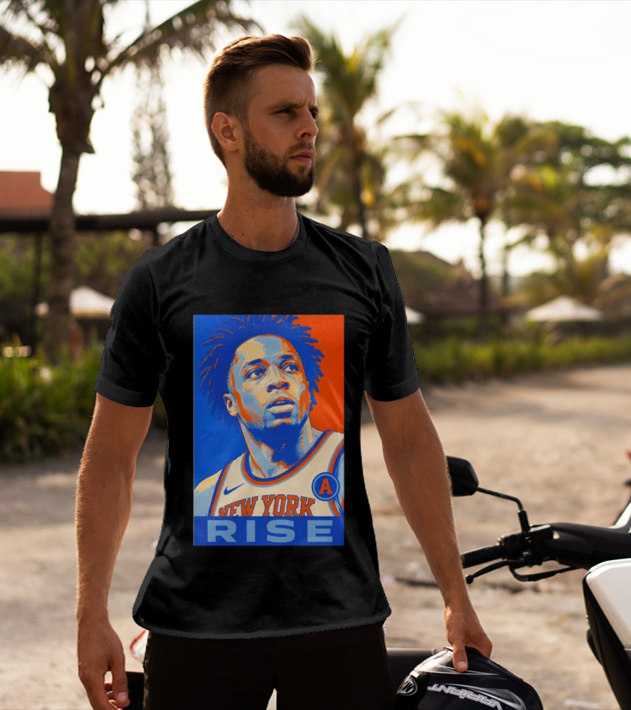 New York Knicks Rise OG Anunoby 2026 NBA Hope T-Shirt