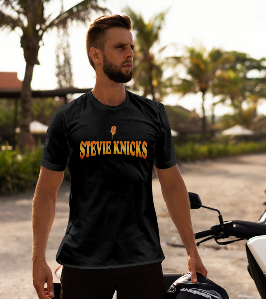 Stevie Knicks Microphone T-Shirt