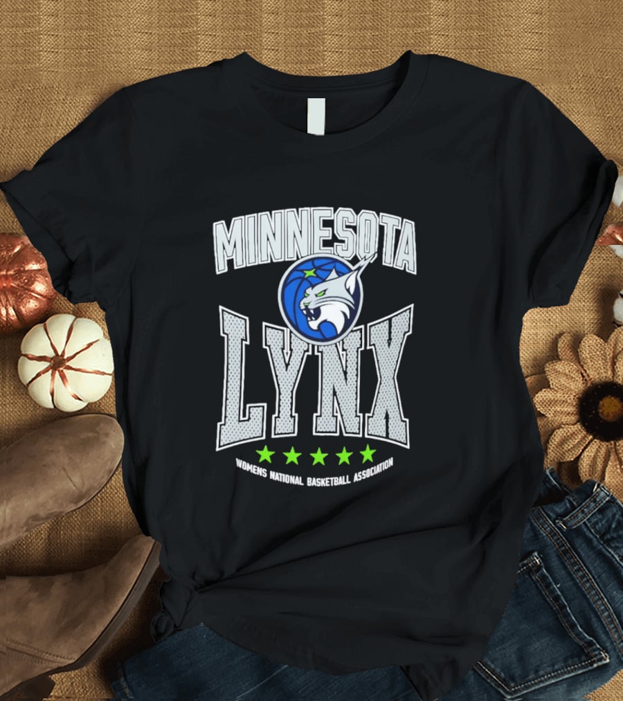 Minnesota Lynx Women's National Basketball Association Stars T-Shirt